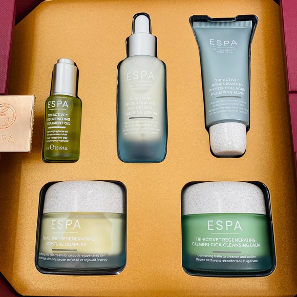 ESPA Tri-active Regenerating Collection Skin Care Gift Set NWOT - Picture 10 of 14